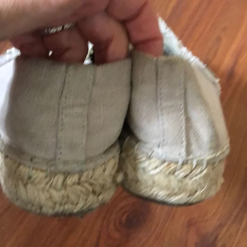 Kendall+ Kylie Rhinestone espadrille, size 8, what